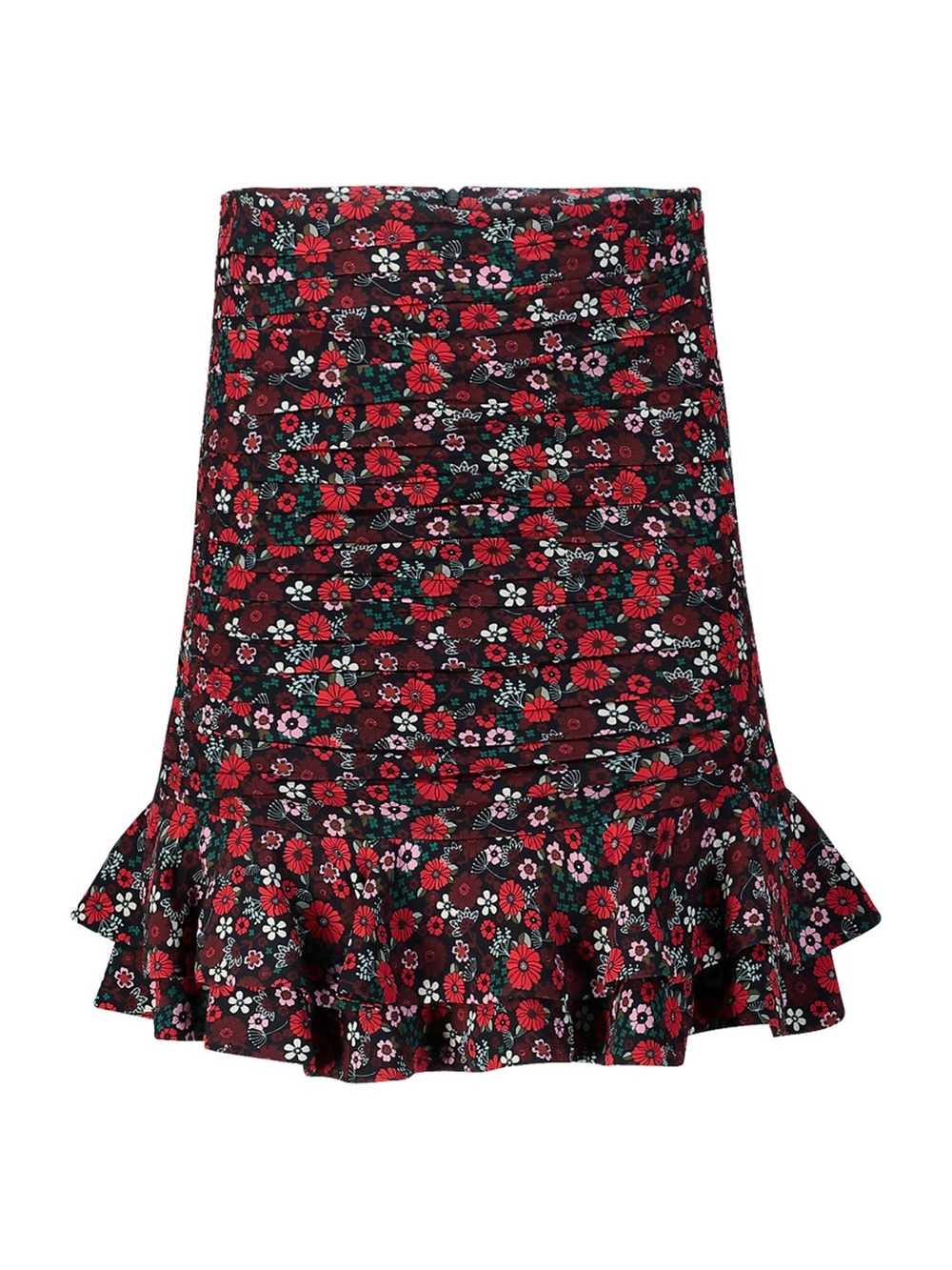 LES COYOTES DE PARIS Girls Red Floral Skirt Size 10 NWT - Picture 8 of 8